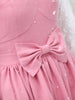 wood house pink with white lace princess dress