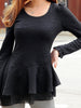 perfectly posh peplum shirt