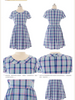 preppy in plaid dress