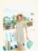 getaway flouncing pearl dress