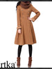 vintage military heroine brown coat