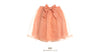 sheer layered bow skirt