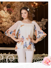 butterfly brigade blouse