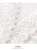 scalloped lace mesh cardigan