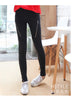 zipper pockets skinny leggings