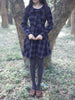scottish green cotton dress