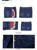 lotus pond denim mini skirt