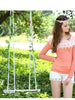 polka dots flounce top