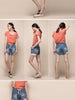 lace trim shorts