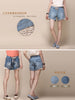 lace trim shorts