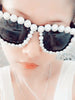 queen from 60's pearls sunglasses