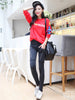 zipper pockets skinny leggings