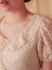 sweet doll pierced lace blouse
