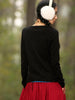 mirror embroidery knit cardigan