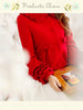 little red charming darling coat