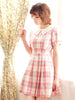 somewhere we belong plaid dress