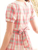 somewhere we belong plaid dress