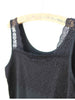 soft lace cotton tank