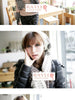 clearance - snowflake three-set scarf hat wristwarmer