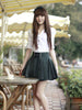 spotted saturday skirt