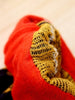 exotic knitted wool skirt