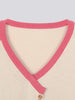 lotus open flap cardigan