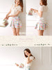 bright bouquet skirt