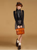 scholarly plaid ruffles shirt