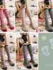 winter wonderland slouch socks