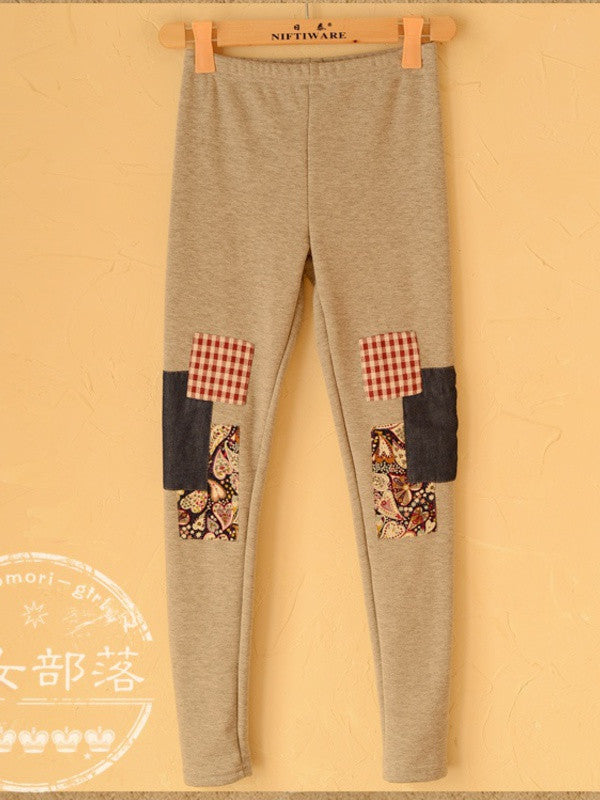 Clearance - patchwork leggings – asian icandy