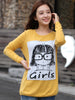 girl wool blended sweater