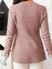 posh peplum sweater