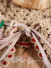 sunset  flower vintage crochet collars
