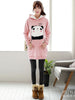 blushing panda hoodie