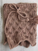 Mori girl crotchet hollow ankle warmer