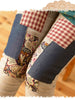 patchwork leggings