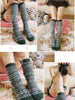 winter wonderland slouch socks
