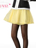 sheer layered bow skirt