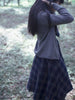 scottish green cotton dress