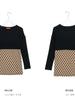 lunch date polka-dotted top