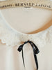 sweet doll collar ribbon bow tee