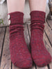 Mori girl cute button socks