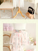 vintage garden sheer double-layered skirt