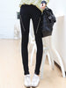 zipper pockets skinny leggings