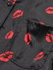 red lips long sleeve shirt