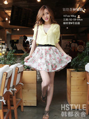 wild and free chiffon skirt