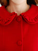 little red charming darling coat