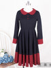 vintage peter pan collar dress