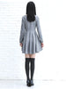 lady houndstooth dress