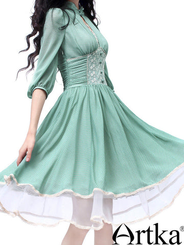 sea-through romantic dress